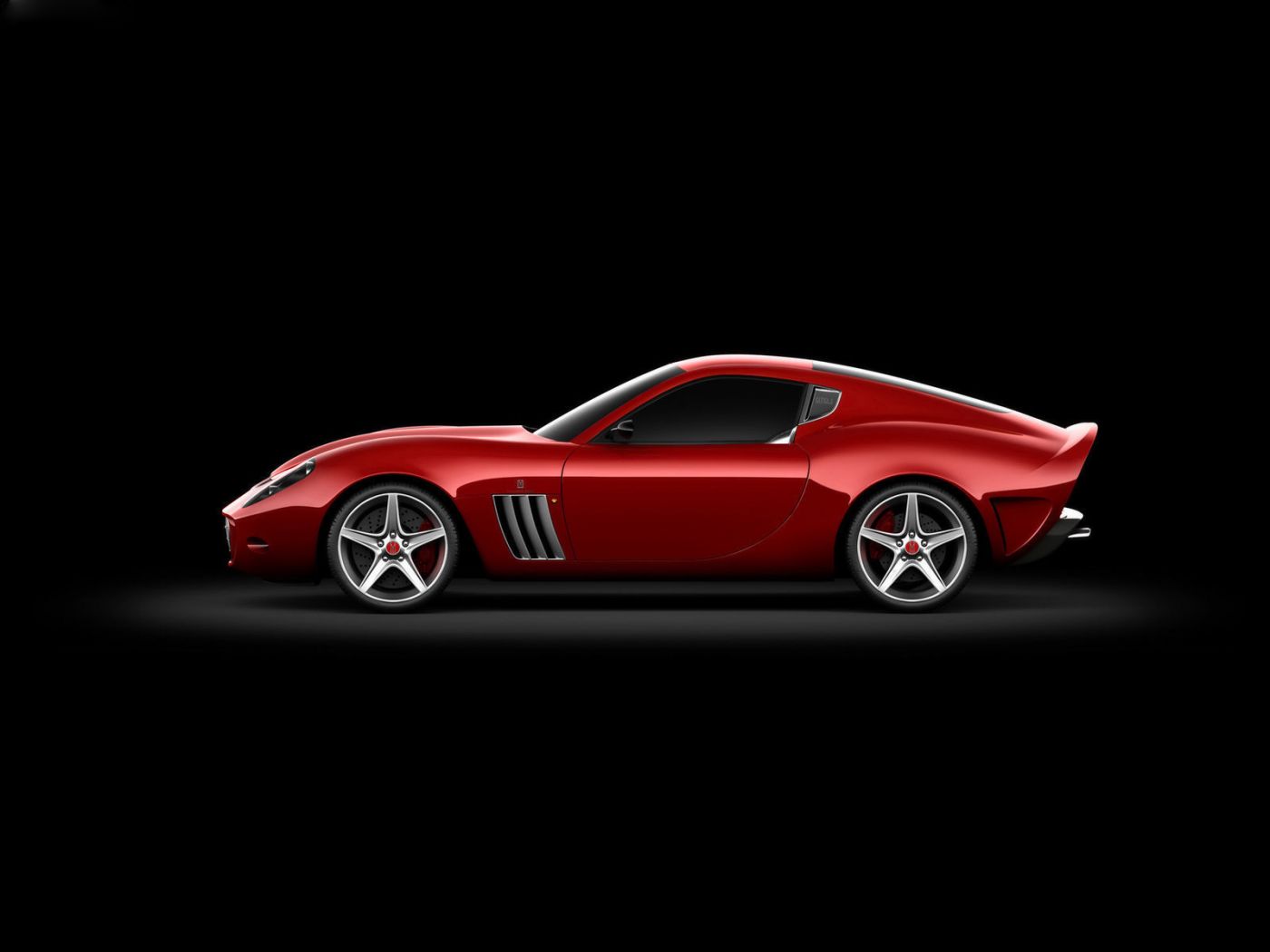 599 Gto Side View Wallpaper 1400x1050