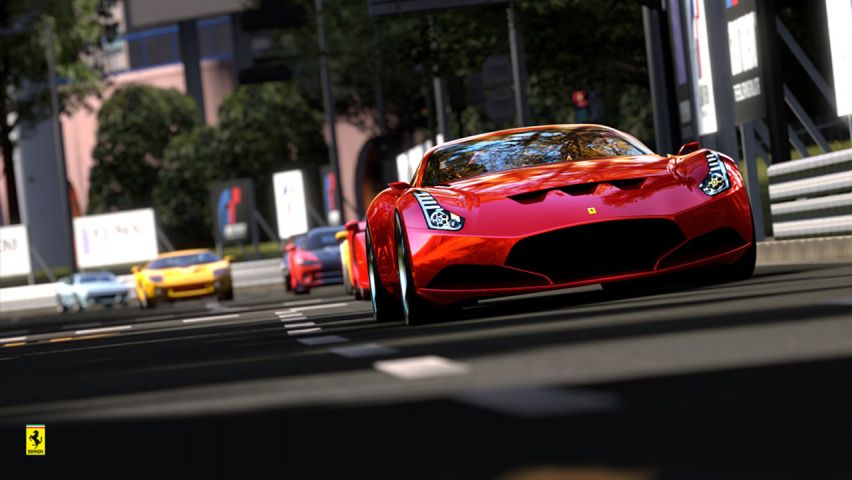 612 Gto Concept Front Racing Wallpaper 852x480