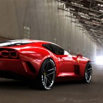 612 Gto Concept Rear View Wallpaper