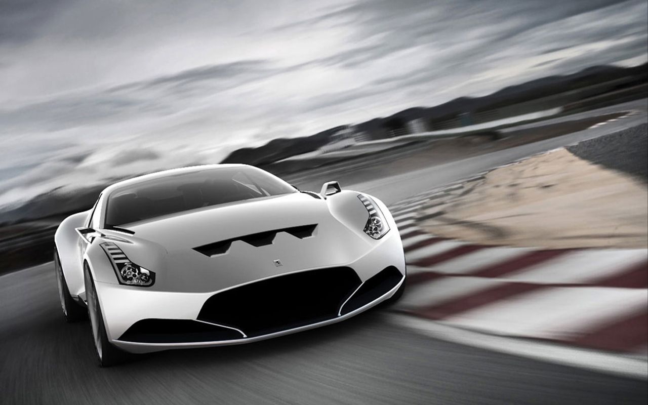 612 Gto Front View Race Track Wallpaper 1280x800