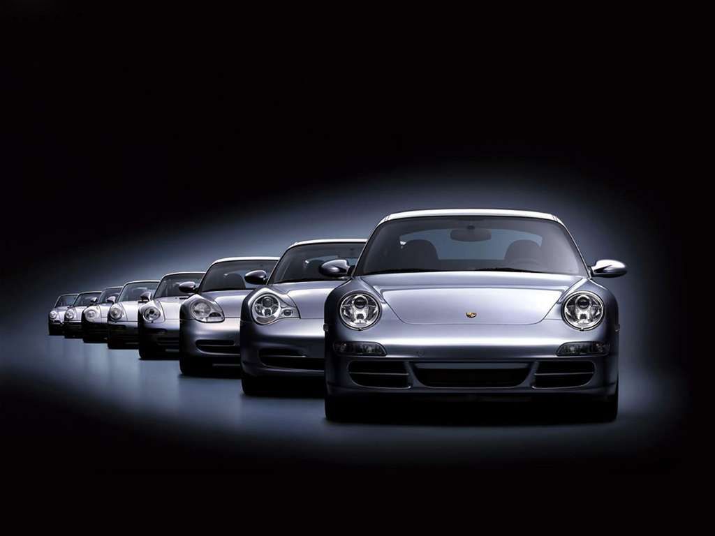 911 Carrera Front View Multiple Wallpaper 1024x768