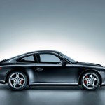 911 Carrera Gray Side View Wallpaper