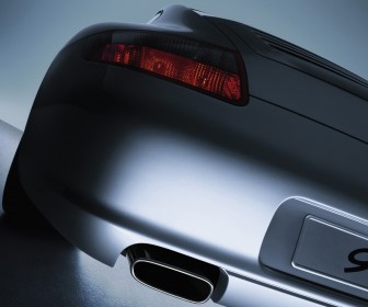 911 Carrera Rear Closeup Wallpaper