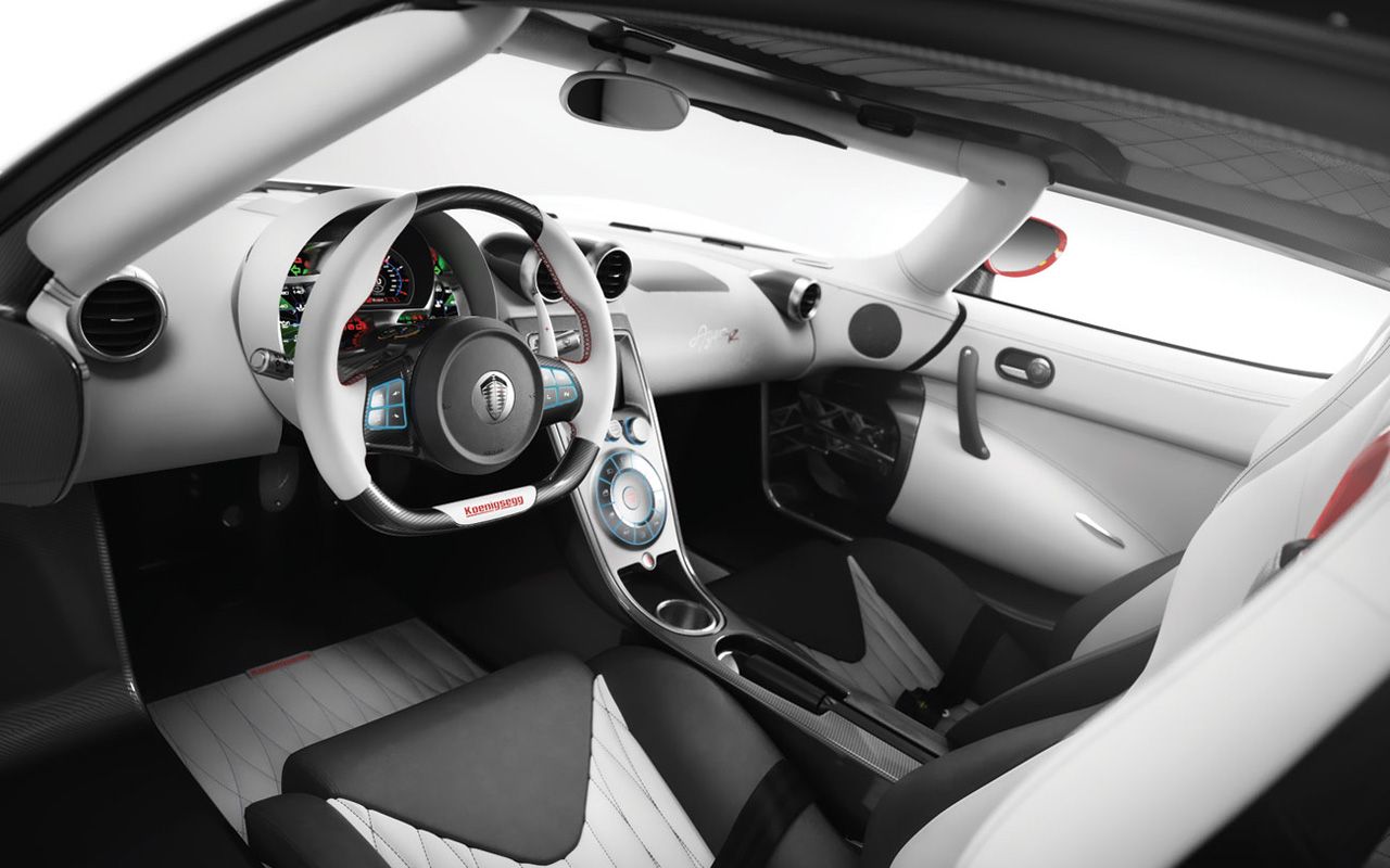 Agera R Interior View Wallpaper 1280x800