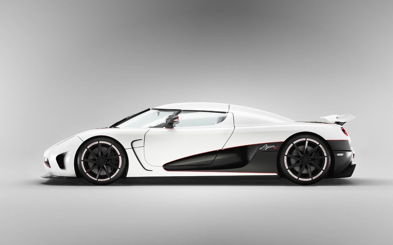 Agera R Side View Wallpaper 1280x800