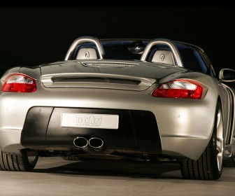 Boxster Rear View Wallpaper