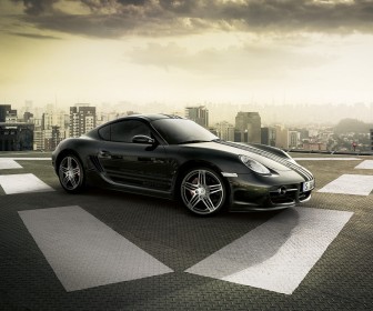 Cayman S On The Roof Wallpaper