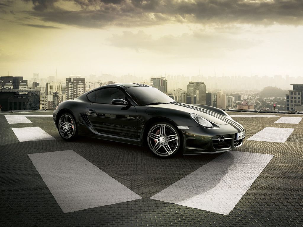 Cayman S On The Roof Wallpaper 1024x768