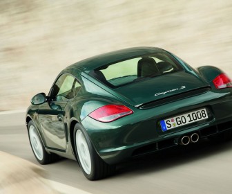 Cayman S Rear Angle Wallpaper