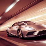 Elan Concept Driving Tunnel Wallpaper