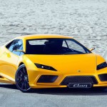 Elan Concept Yellow Front Angle Wallpaper