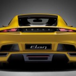 Elan Concept Yellow Rear View Wallpaper