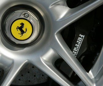 Enzo Ferrari Wheel Brake Closeup Wallpaper