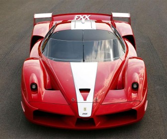 Enzo Racing Stripe Front High Angle Wallpaper