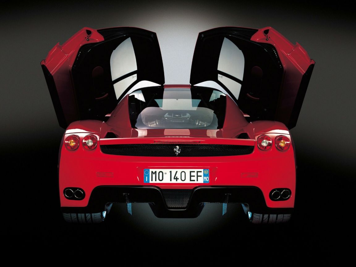 Enzo Rear View Doors Open Wallpaper 1152x864