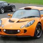 Exige Orange And Black Wallpaper