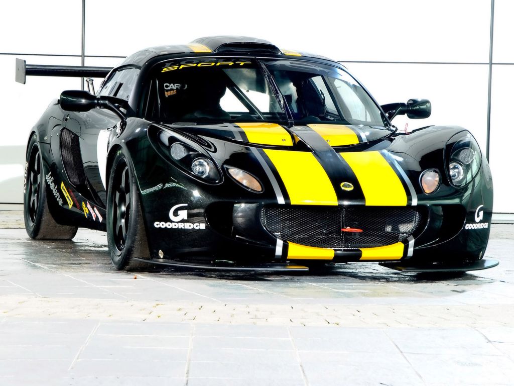 Exige Race Car Front Angle Wallpaper 1024x768