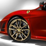 F430 Front Wheel Closeup Wallpaper