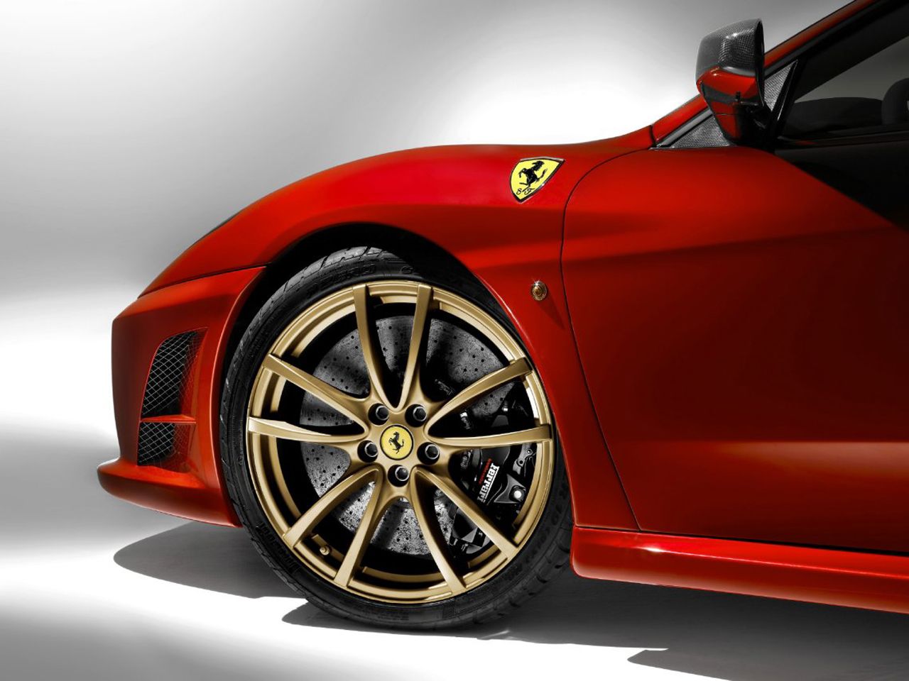 F430 Front Wheel Closeup Wallpaper 1280x960