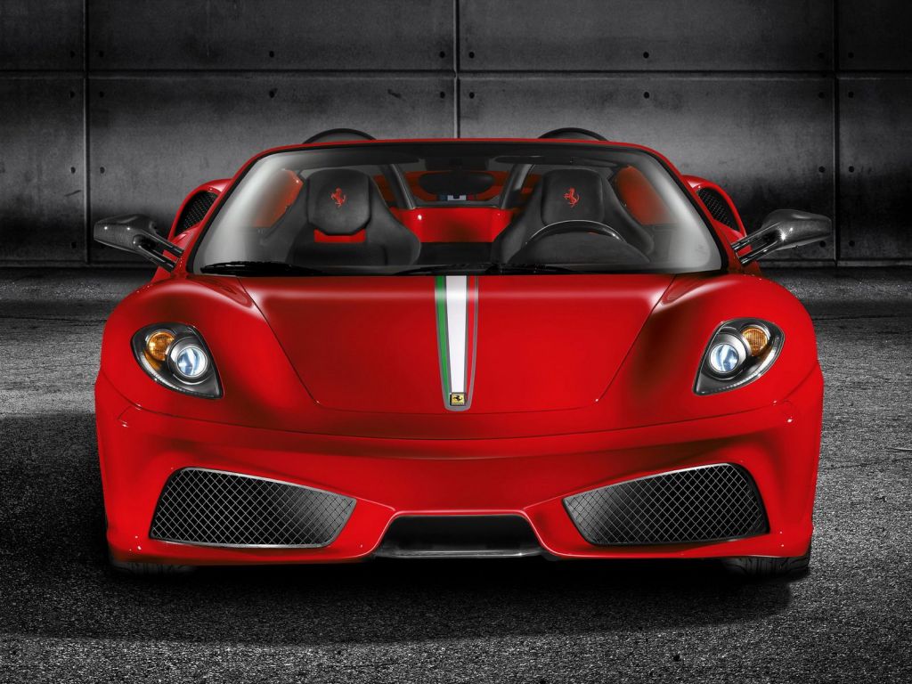 F430 Scuderia Front View Wallpaper 1024x768