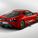 F430 Scuderia Rear Side View Wallpaper