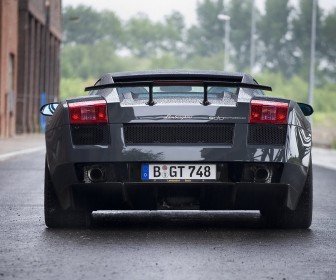 Gallardo Superleggera Edo Rear View Wallpaper