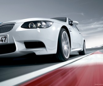 M3 Low Angle Closeup Race Track Wallpaper