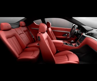 Maserati Gran Turismo Red Interior Wallpaper