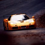 Mclaren F1 Orange Front View Wallpaper