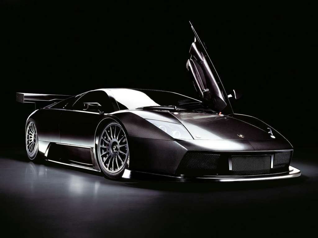 Murcielago R Gt Front Side Angle Wallpaper 1024x768