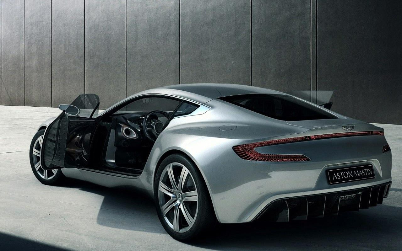 One 77 Rear Angle Wallpaper 1280x800