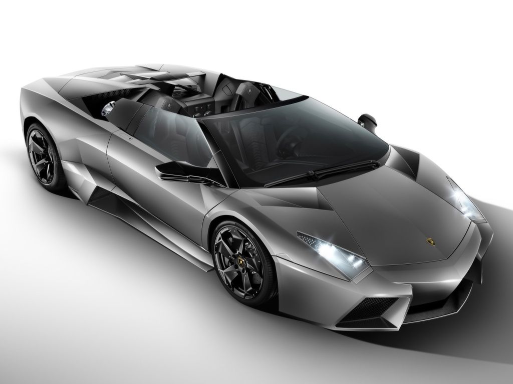 Reventon Roadster High Angle Wallpaper 1024x768