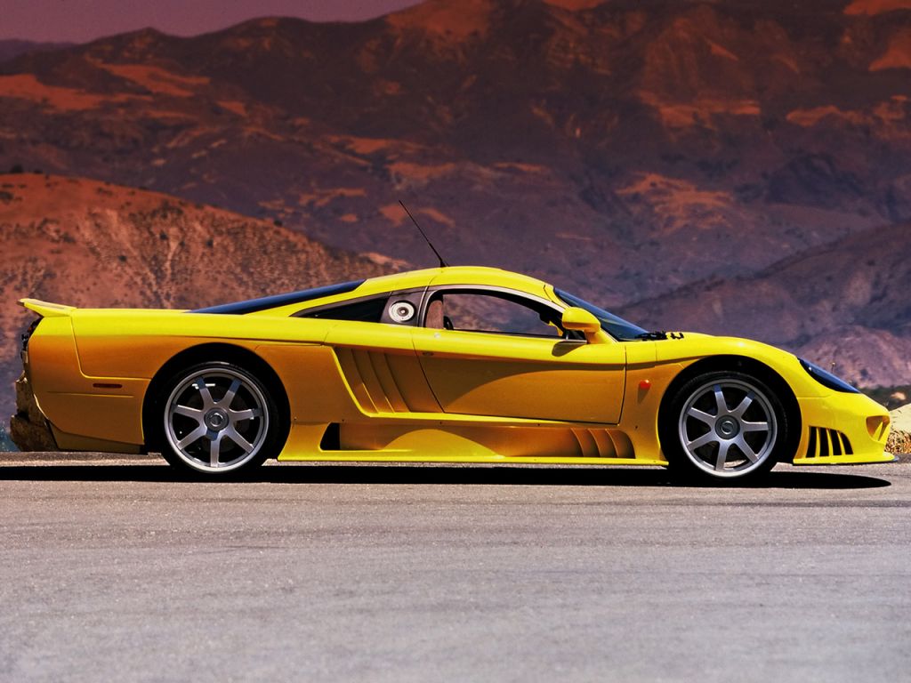 S7 Yellow Side View Wallpaper 1024x768