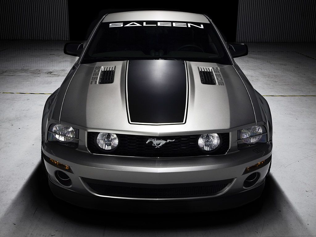 Saleen Mustang Front High Angle Wallpaper 1024x768