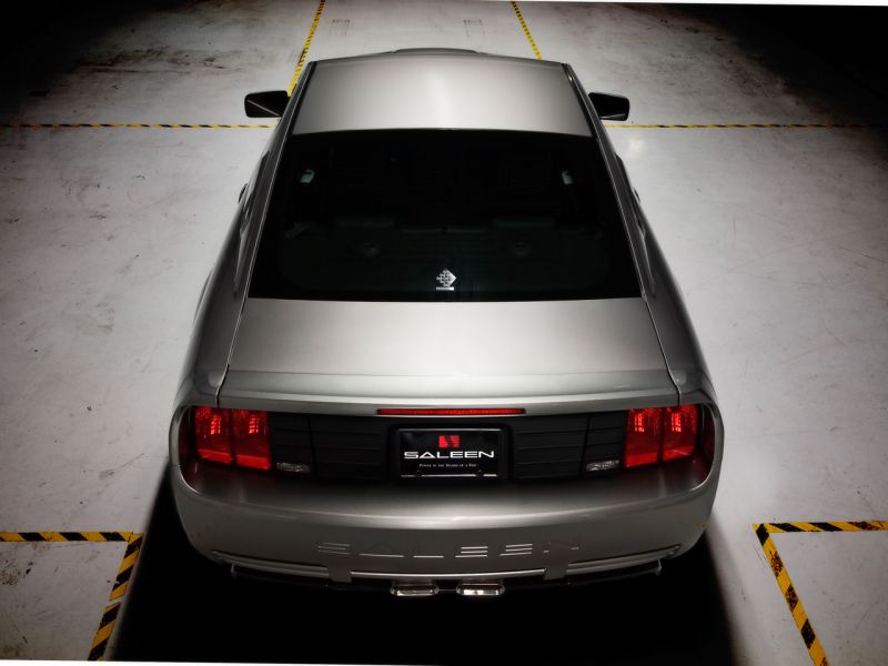 Saleen Mustang Rear High Angle Wallpaper 800x600