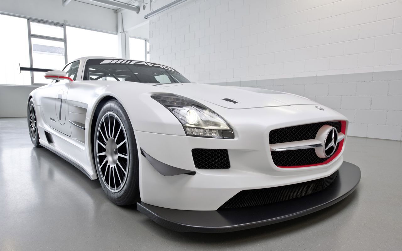 Sls Amg Gt3 Front Angle Wallpaper 1280x800