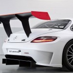 Sls Amg Rear Spoiler Wallpaper