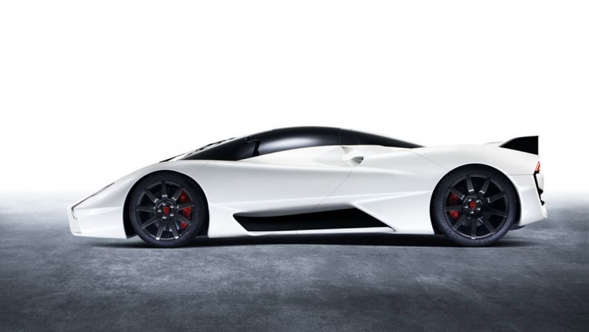 Ssc Tuatara Side View Wallpaper 852x480