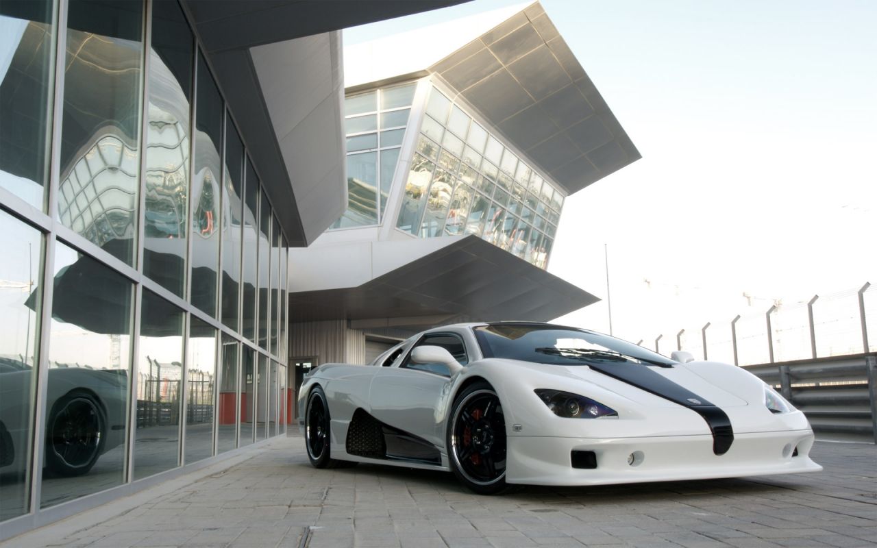 Ssc Ultimate Aero Front Side View Wallpaper 1280x800