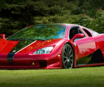 Ssc Ultimate Aero Red Front Angle Wallpaper