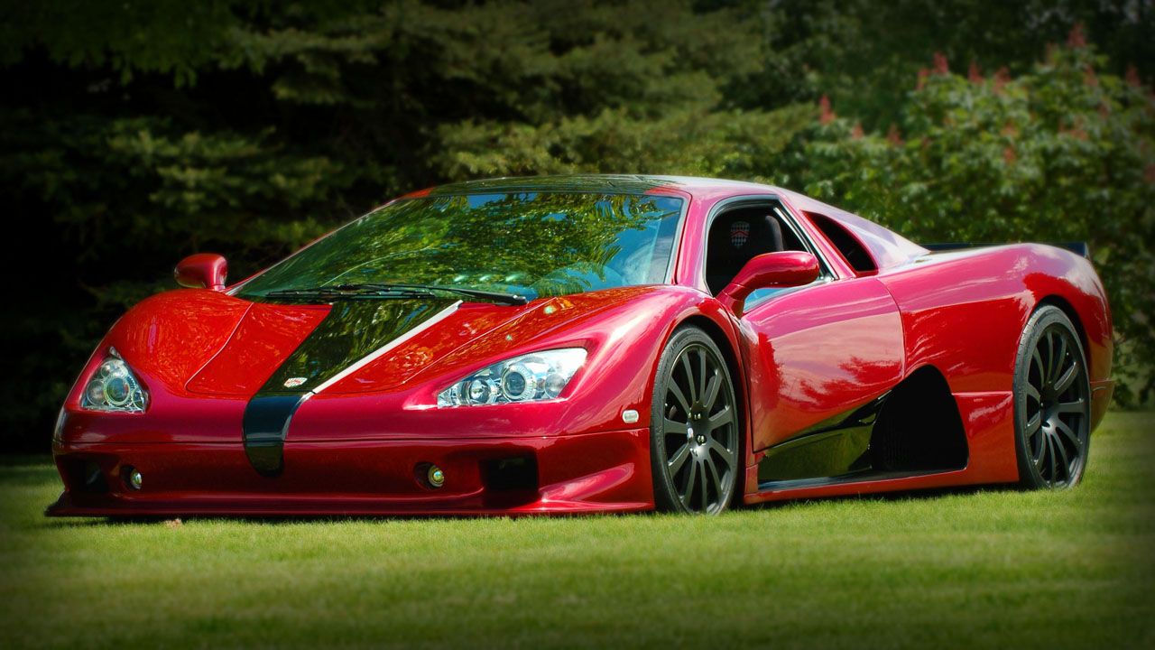 Ssc Ultimate Aero Red Front Angle Wallpaper 1280x720