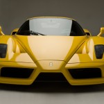 Yellow Enzo Front View Wallpaper