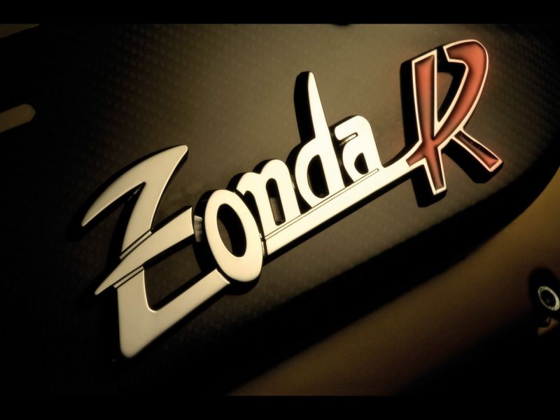 Zonda R Emblem Closeup Wallpaper 800x600