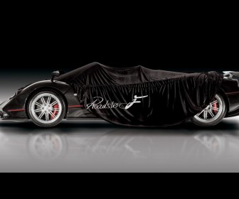 Zonda Roadster F Covered Wallpaper