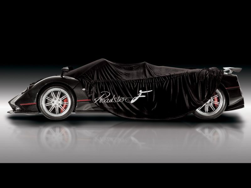 Zonda Roadster F Covered Wallpaper 800x600